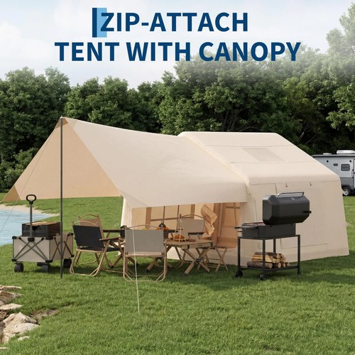 Inflatable camping tent 8 - camping, 2-8