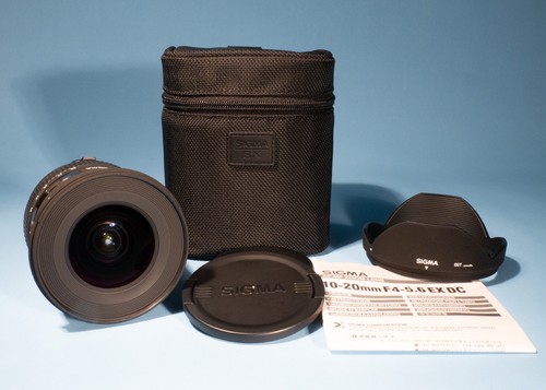 Sigma 20mm 6 ex dc - sigma, 10-20mm