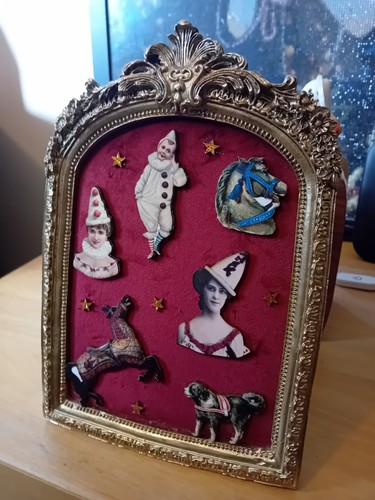 Vintage style circus - style, picture