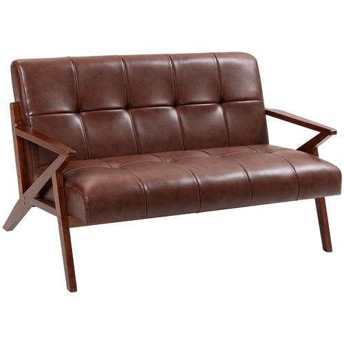 Homcom compact small sofa - homcom,