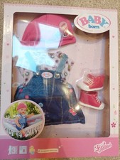 Baby born deluxe piece denim - deluxe, 4-piece