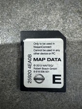 GENUINE Nissan Connect Europe SAT NAV SD Map Card 259204EA0B