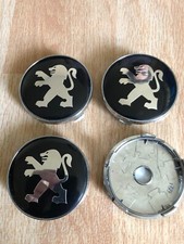 4x Peugeot Wheel Centre Cap