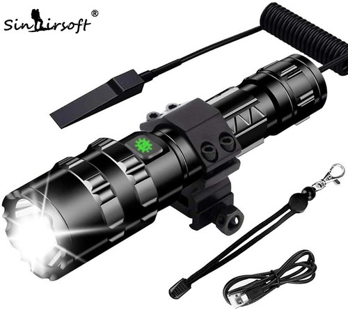 900lumen led gun flashlight - gun,