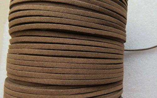 Soft suede leather - 1m,