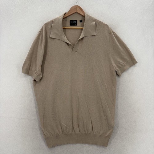 Cuts sweater polo - shirt, mens
