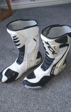 TCX competizione S racing motorbike boots size eur 45 uk10.5