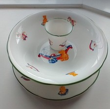Harrods Rocking Horse / Teddy Bear Plate, Bowl & Egg Cup. Excellent Condition!!