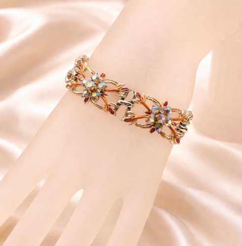 Vintage jewelcraft peach - peach, &