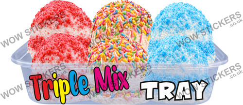 Ice cream van - van, triple