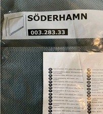 IKEA Soderhamn Cover for Armrest Finnsta Turquoise  003.283.33 NEW