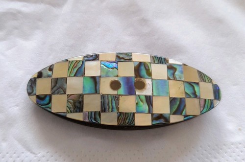Abalone tatting shuttle - abalone,