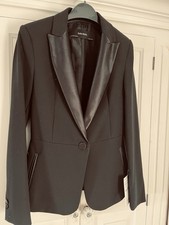 Zara black Tuxedo  Jacket Size