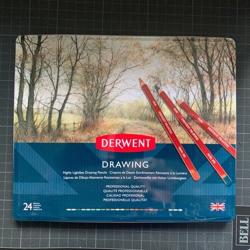 Derwent drawing pencils - drawing, set