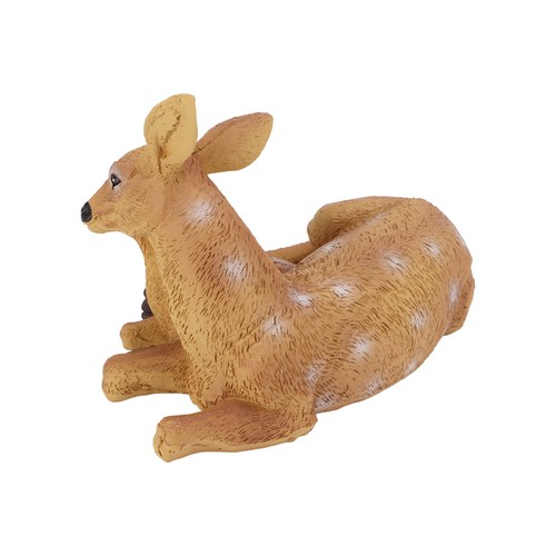 Deer figurine hand painted - deer,