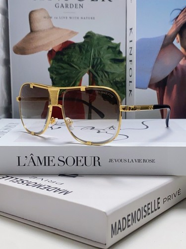 Dita gold square sunglasses - square,