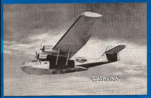 Ww2 era catalina flying - ww2, 'flying