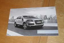 Audi Q7 Brochure 2010-2011 -