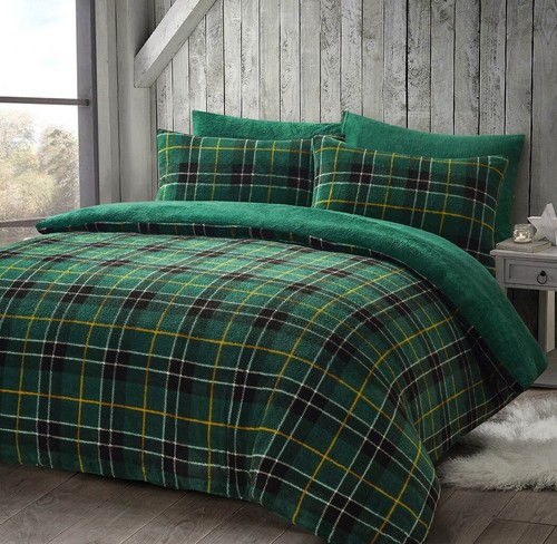 Teddy fleece tartan check - teddy,