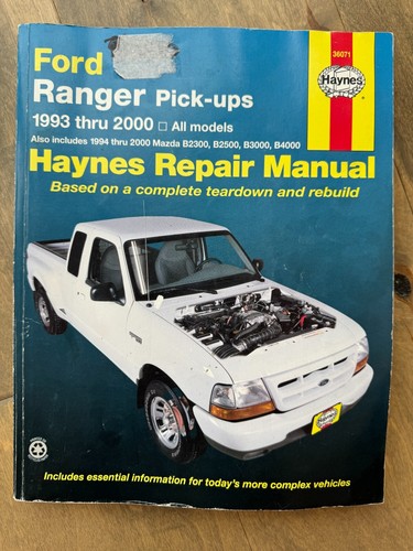 Ford ranger pick - ford, 1993-00