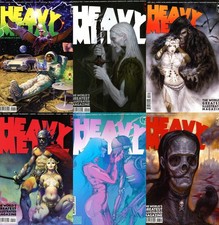 Heavy Metal Magazine (Issues #1 to #3 inc Variants, 2025)