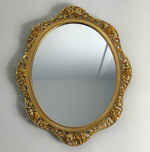 Vintage 1990 gold filigree - gold,