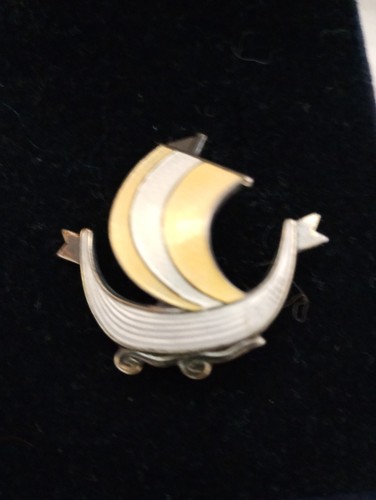 Vintage sterling silver yellow - vintage,
