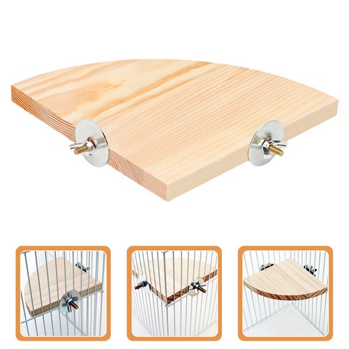 Wooden bird cage accessories - wooden,
