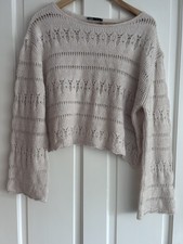Zara Jumper Size L Beige