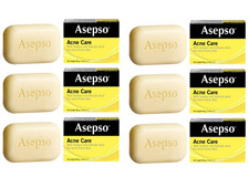 6 x 80g Asepso SULPHUR Plus