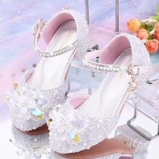 Kids Girls Elsa Pearl Elegant