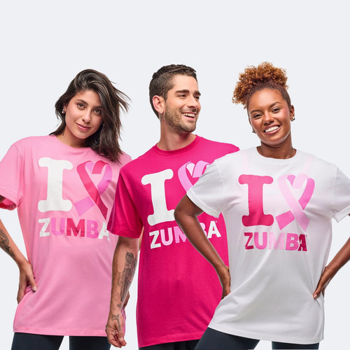 Zumba love - pink, unisex