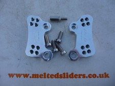 Suzuki GSXR 600 750 1000 SRAD Rearset Footrest Riser Jack Up Lift Plates Kit