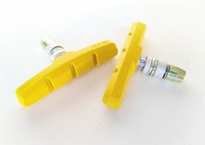 Yellow brake pads for skyway