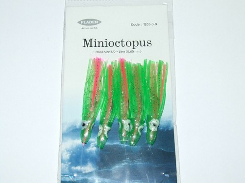 Green pink squid - muppet, rig