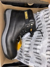 DeWalt Industrial Footwear Size 8 EU42 Apprentice Black Safety Boots