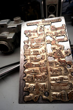 Vintage Printing Plate -