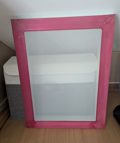 Silk screen printing - , frame