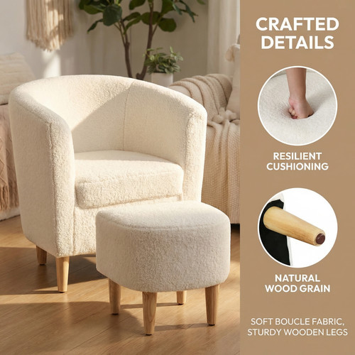 Fireside armchair wing back - armchair,