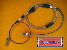 FORD ESCORT Mk2 ESTATE (1975-1980) NEW REAR HANDBRAKE CABLE - Borg & Beck