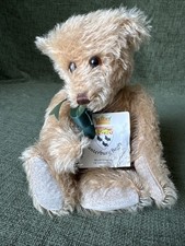 Vintage Canterbury Bears Teddy Bear Exclusive For C&H Fabrics 11” With Tag M369.