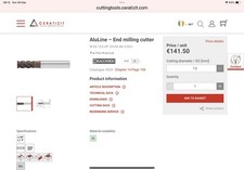 12mm WNT Ceratizit Carbide