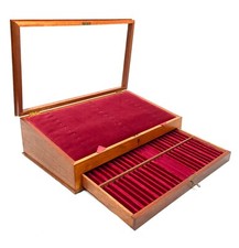 Antique wooden tabletop pen - tabletop,