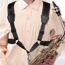 Sax Neck Strap Withbuckle Soft Music Instrument Accessory Alto Treble Tenor