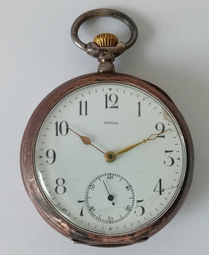 Silver pocket watch 800 - silver,