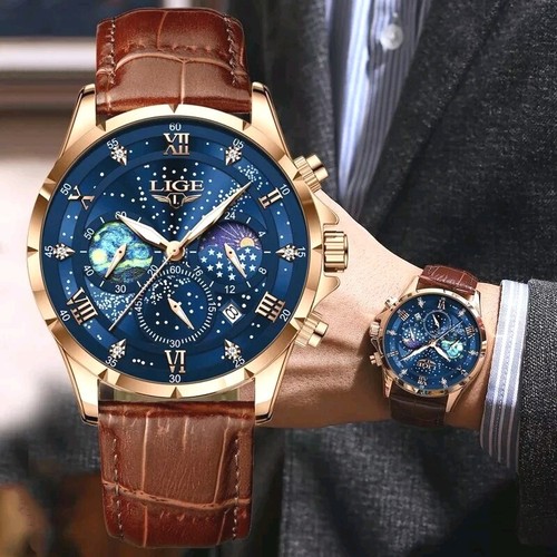 Lige mens watch - lige, quartz