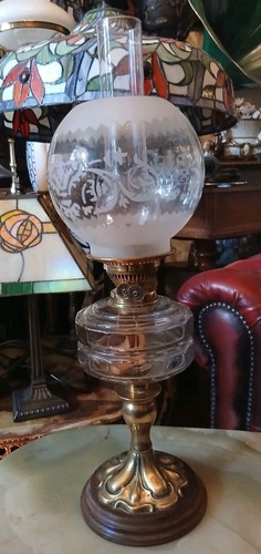 Victorian art nouveau - nouveau, lamp