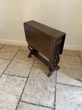 Early 20th Century Mahogany Sutherland Side Table With Banded Inlay