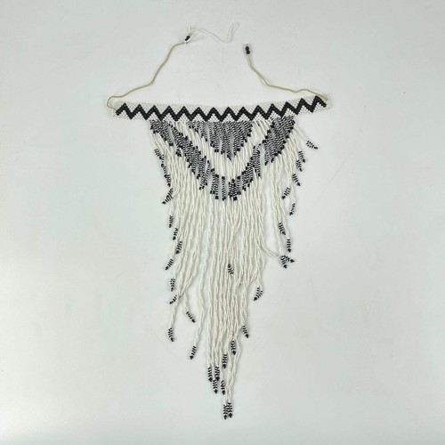 Zulu beaded necklace black - zulu,
