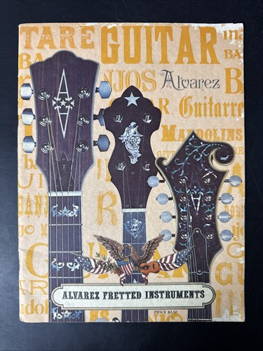 Alvarez guitars catalog - guitars,